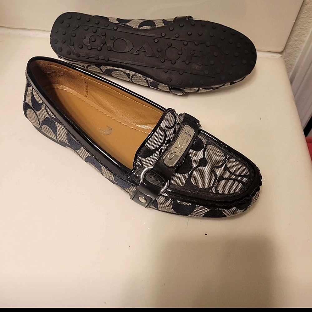 Coach Cloth Loafers